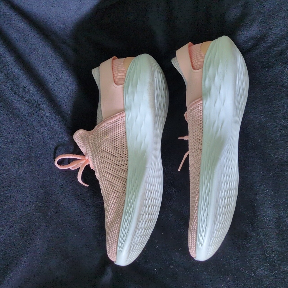 Skechers YOU Spirit Memory foam Slip on/lace up sz 9.5​​ - Picture 3 of 7